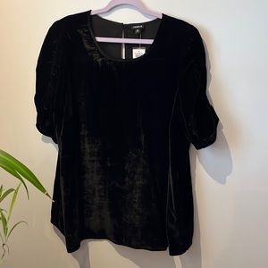 Velvet top by torrid